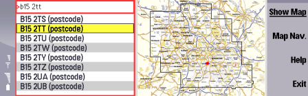 Birmingham Street Map - Postcode Search