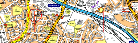 Birmingham Street Map - Street Search View