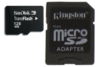 microSD and it's adapter