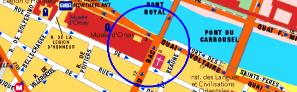 Paris Street Map